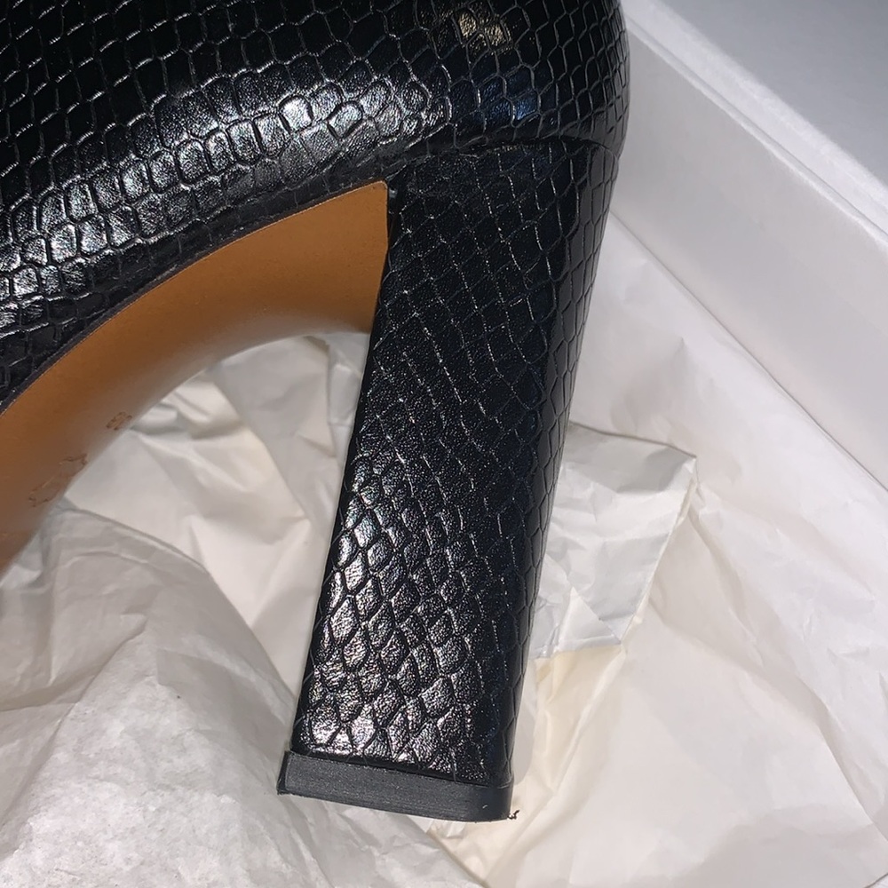 BY FAR Elliot snake print boots 38 leather - Picture 3 of 12